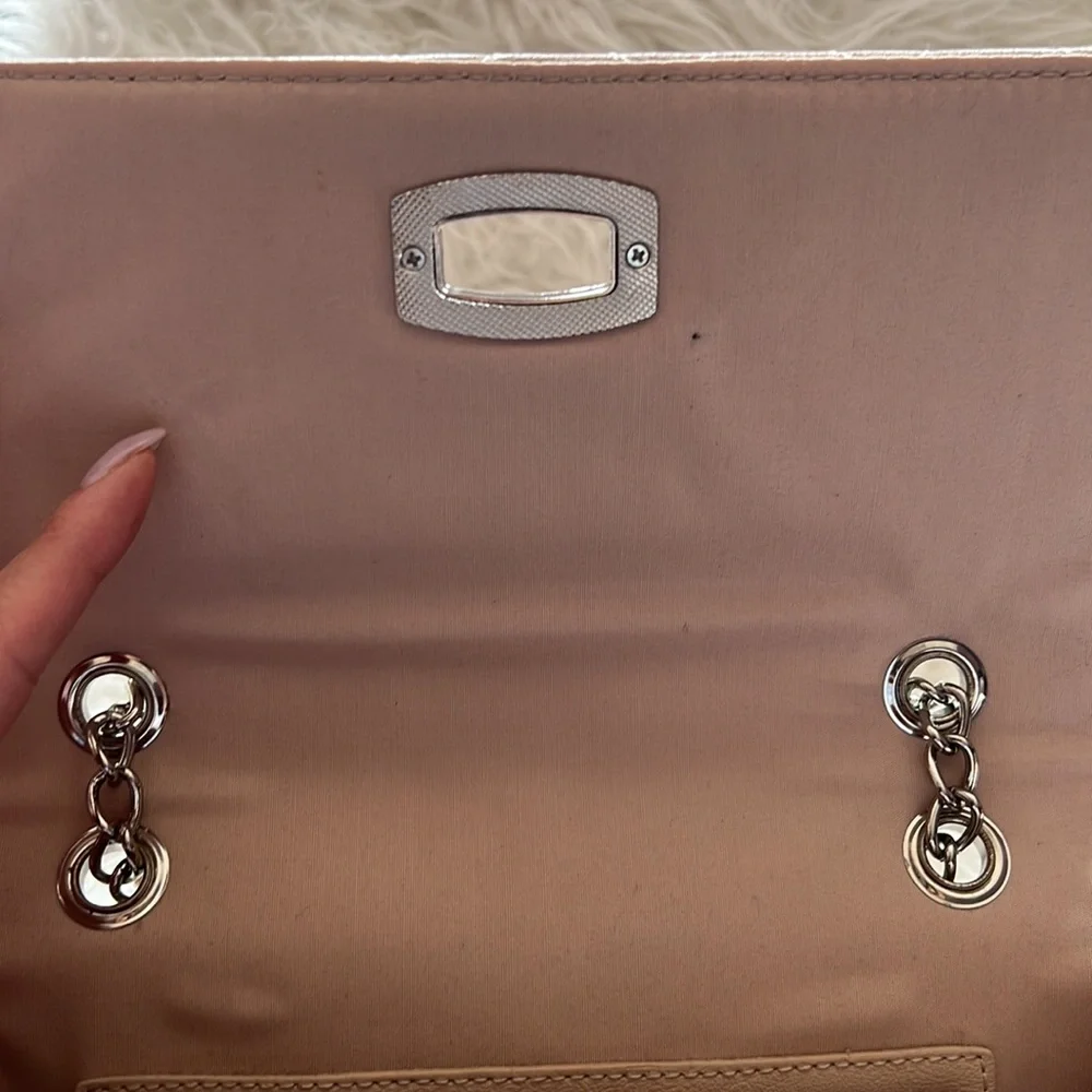 Express NWT Blush Chain Crossbody Shoulder Bag - Picture 8 of 10